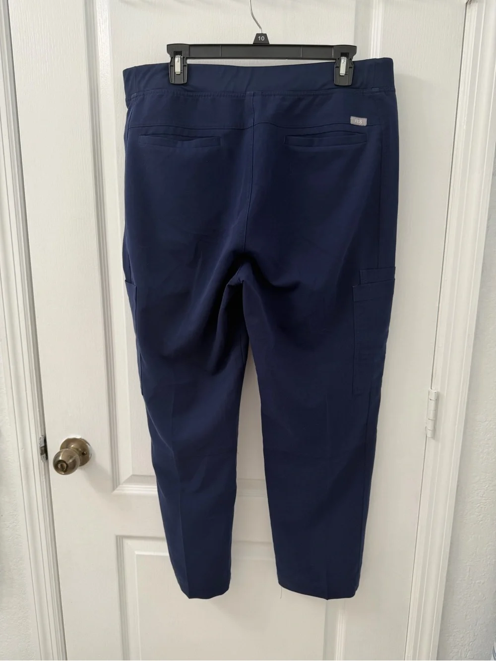 Figs Men's Axim Cargo Navy Scrub Pants (Size XL)